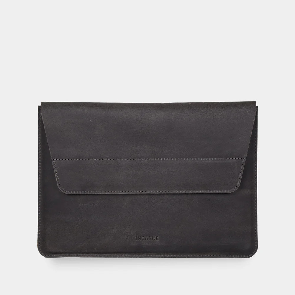 Чехол для ноутбука винтажный Incarne Line MacBook Pro 14" 2021-2025 line-gray-vintage-pro-14 серый Київ - зображення 1