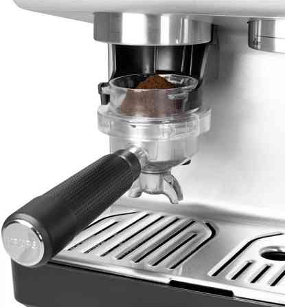 Кофеварка рожковая Krups Precision XP804T10 1380 Вт серебристая Київ