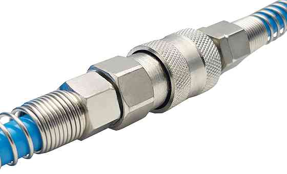 Шланг для компрессора 15 м спиральный полиуретановый 6,5x10мм AIRKRAFT AHC46-G Харьков