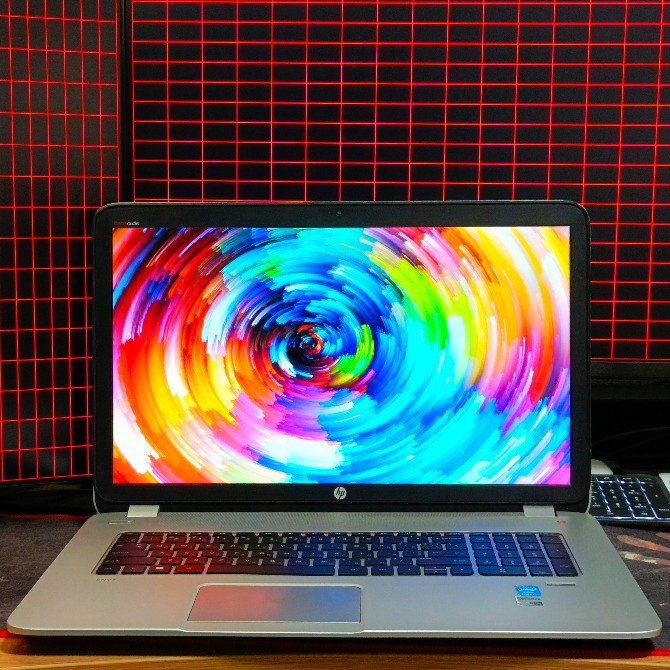 Ноутбук HP Envy 17.3 дюймів i7 SSD 128+500gb HDD / NVIDIA GeForce GT740M 2 ГБ /Fingerprint Київ - зображення 1