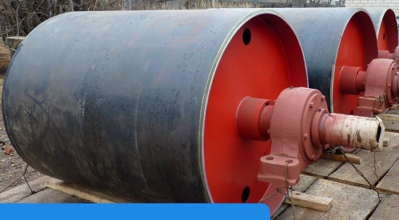 Натяжной барабан  конвейера лента 1600 Киев - изображение 2