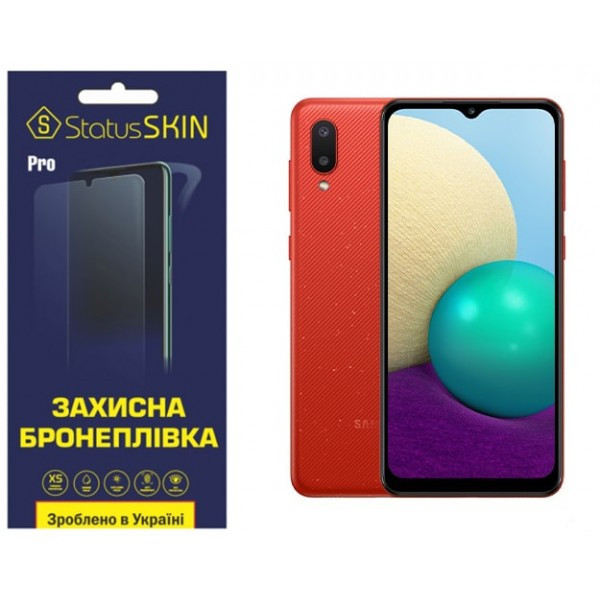 Поліуретанова плівка StatusSKIN Pro для Samsung A02 A022 Глянцева (Код товару:33561) Харків - зображення 1