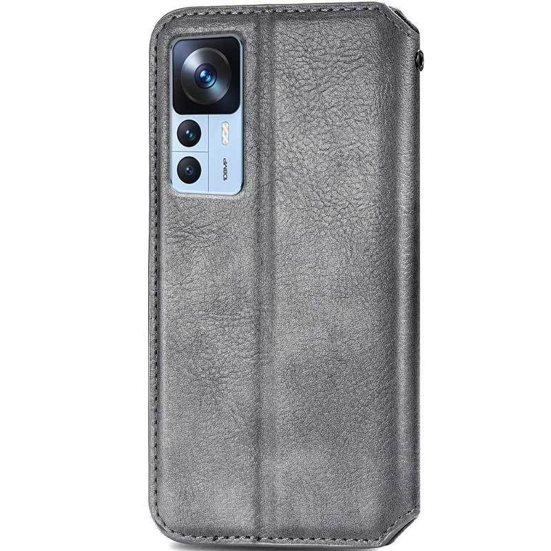 Кожаный чехол-книжка GETMAN Cubic (PU) для Xiaomi 12T / 12T Pro Херсон - зображення 7