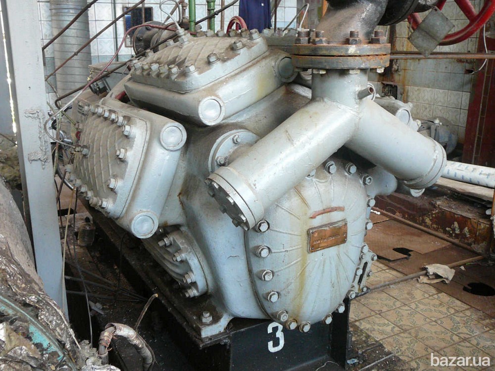 Аммиачный компрессор П220 с двигателем . Полтава - зображення 1