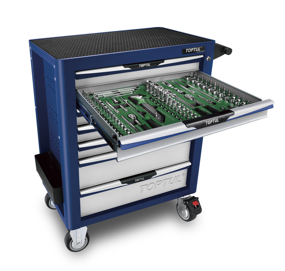 Тележка для автосервиса с инструментом TOPTUL 7 секций 282 ед. VW-Audi Group GE-28210 Харьков - изображение 1