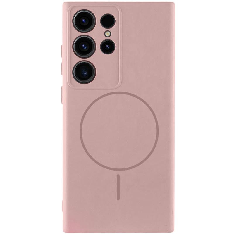 Чехол Silicone Cover Lakshmi Full Camera (AA) with Magnetic Fit для Samsung Galaxy S23 Ultra Херсон - зображення 1