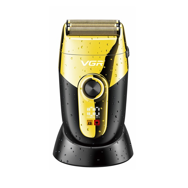 Электробритва VGR V-383 золотистая Київ - зображення 4