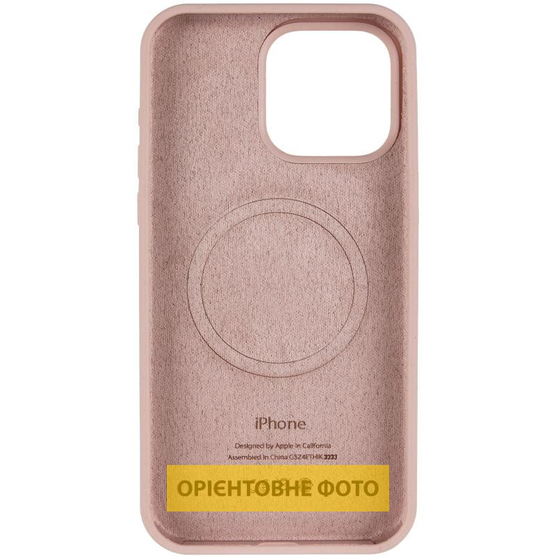 Чехол Silicone Case (AA) Logo with MagSafe для Apple iPhone 17 Pro Max (6.9") Херсон - изображение 3