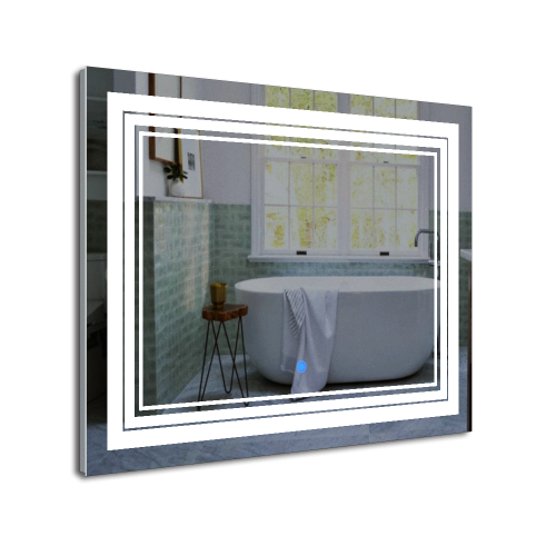 Дзеркало з LED підсвічуванням і сенсорним вимикачем 600 х 800 мм Киев - изображение 1