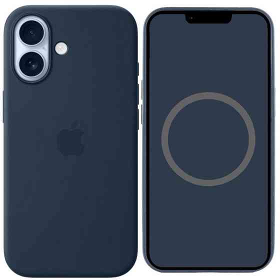 Чехол Silicone case (AAA) with Magsafe and Animation для Apple iPhone 17 (6.3") Херсон