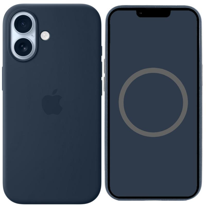 Чехол Silicone case (AAA) with Magsafe and Animation для Apple iPhone 17 (6.3") Херсон - изображение 1