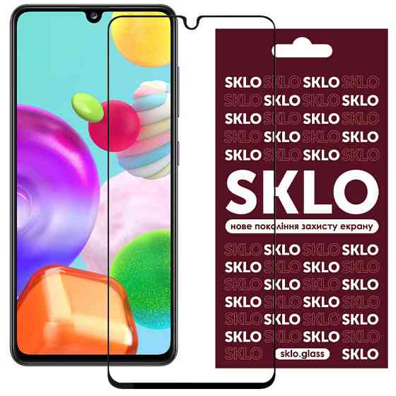 Защитное стекло SKLO 3D для Oppo A17 / A17k / A18 / A38 Херсон