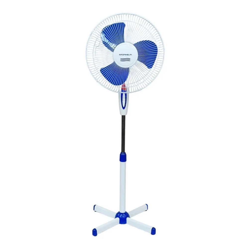 Вентилятор напольный Grunhelm GFS-1619 35 Вт белый Київ - зображення 1
