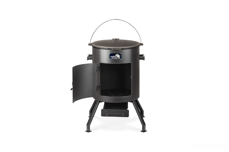 Печь для казана 8-10 л Smoke House Uchag Харків - зображення 9