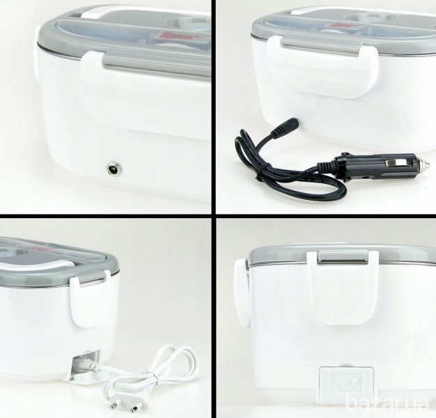 Ланч-бокс с подогревом от  220В/24В/12В с термосумкой Noveen LB430 Blue Одеса - зображення 8