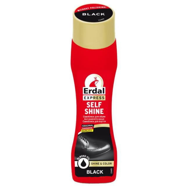 Крем-лосьйон для виробів з шкіри 75 мл Self Shine Black Erdal 4009175136428 Київ - зображення 1