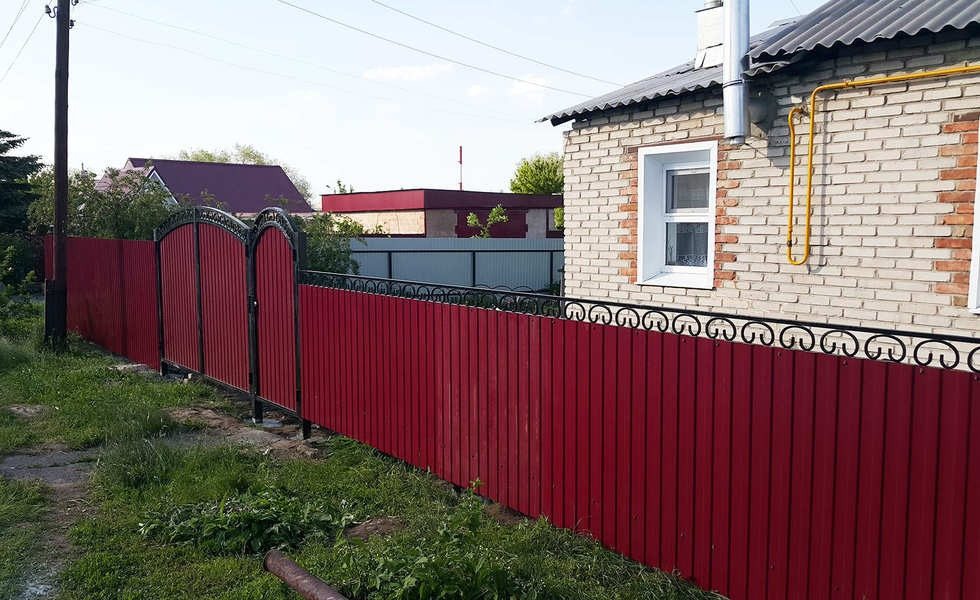 Ворота из профнастила. Откатные ворота. Навес, козырек. ЖБИ изделия Кривой Рог - изображение 4