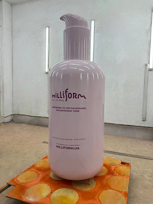 Б’ємна рекламна баночка, виготовлена на замовлення для Milliform Київ - зображення 1