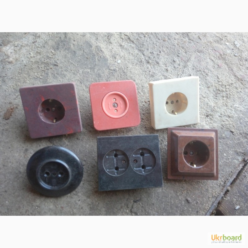 Розетки закрытой проводки, 2-х фазные. бытовые, 3-х фазные Харків - зображення 1