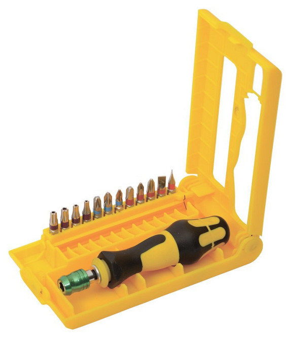 Насадки отверточные MASTERTOOL с телескопическим держателем набор 12 шт 40-0143 Харьков - изображение 3
