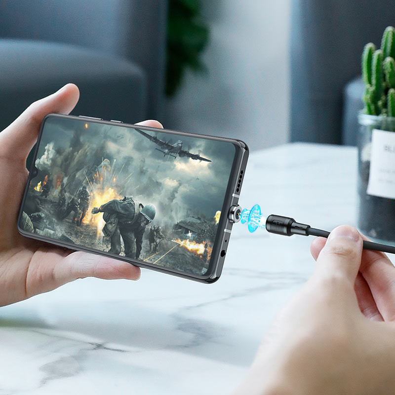 Дата кабель Hoco X52 "Sereno magnetic" USB to Type-C (1m) Херсон - изображение 8