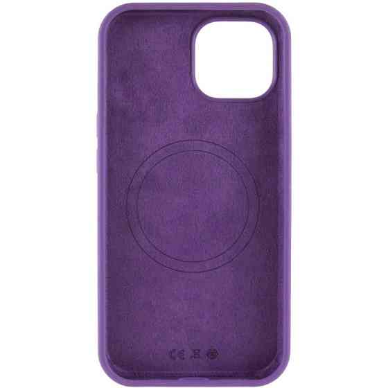 Чехол Silicone Case Full Protective (AA) NO LOGO with MagSafe для Apple iPhone 15 Plus (6.7") Херсон