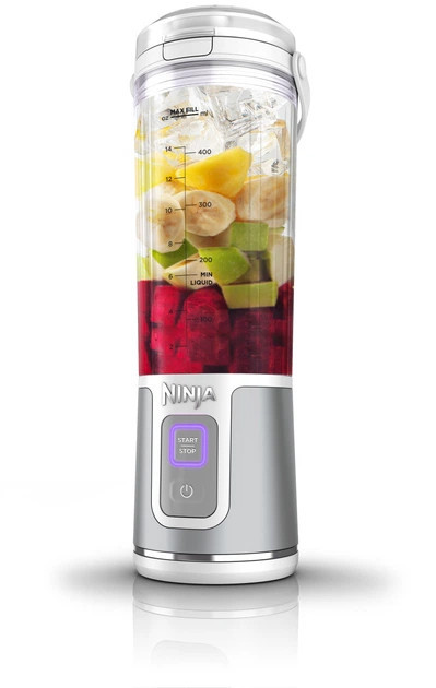 Фитнес-блендер аккумуляторный Ninja BC151EUWH 150 Вт серебристый Киев - изображение 4