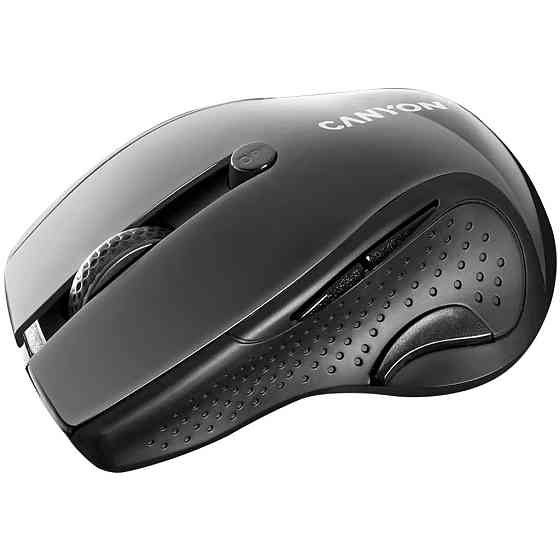 Мышь компьютерная безпроводная Canyon CNS-CMSW01B Black черная Київ
