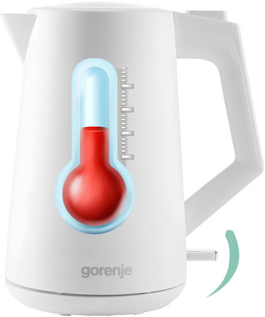 Электрочайник Gorenje K17OPW 1.7 л белый Київ - зображення 3