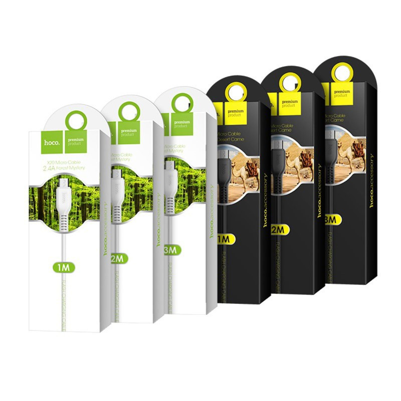 Дата кабель Hoco X20 Flash Micro USB Cable (1m) Херсон - зображення 7