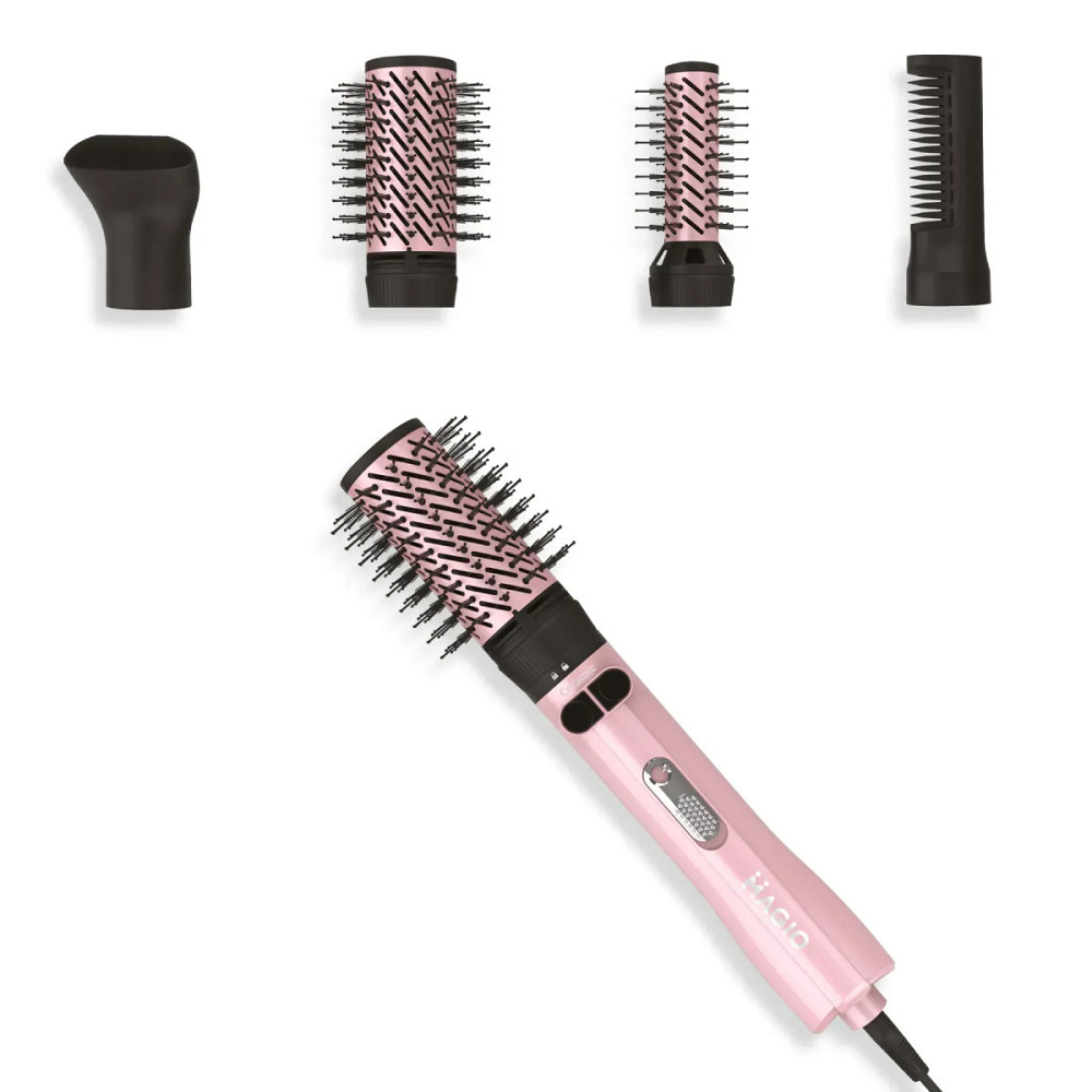 Фен-щетка Magio MG-726 1300 Вт розовый Киев - изображение 3