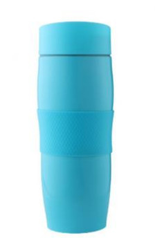 Термокружка Vincent Electric Blue VC-1527-EB 350 мл блакитна Київ - зображення 1