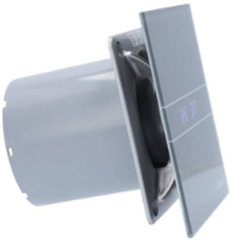 Вытяжной вентилятор CATA E-100 GSTH TIMER HYGRO SILVER (00900600) для ванной комнаты Киев - изображение 7