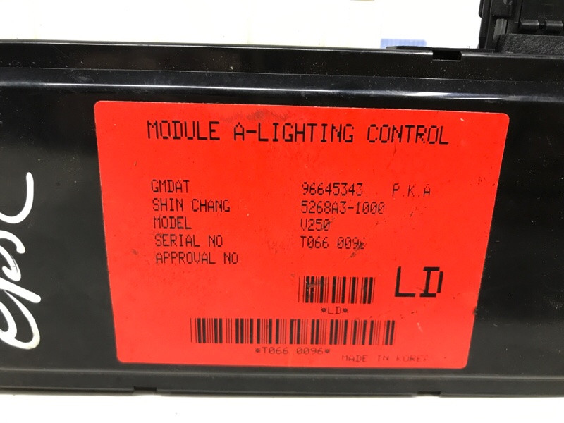 Блок управления Chevrolet Epica V250 2.0 X20D1 2006 (б/у) Киев - изображение 3