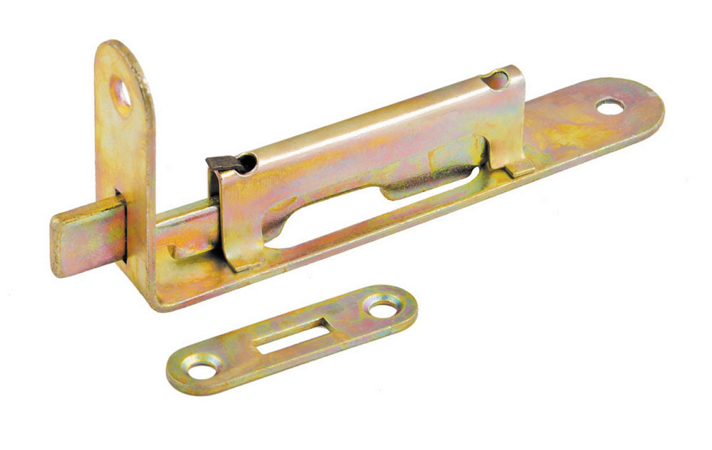 Шпингалет торцевой плоский ГОСПОДАР 125х60 мм оцинкованный 92-0797 Харьков - изображение 1