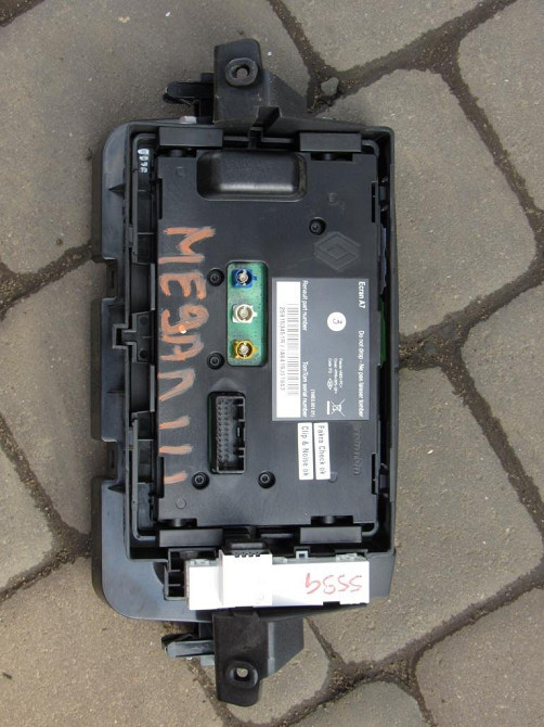 Дисплей Renault Megane III 2008-2015 (259153451R) Ковель - зображення 2