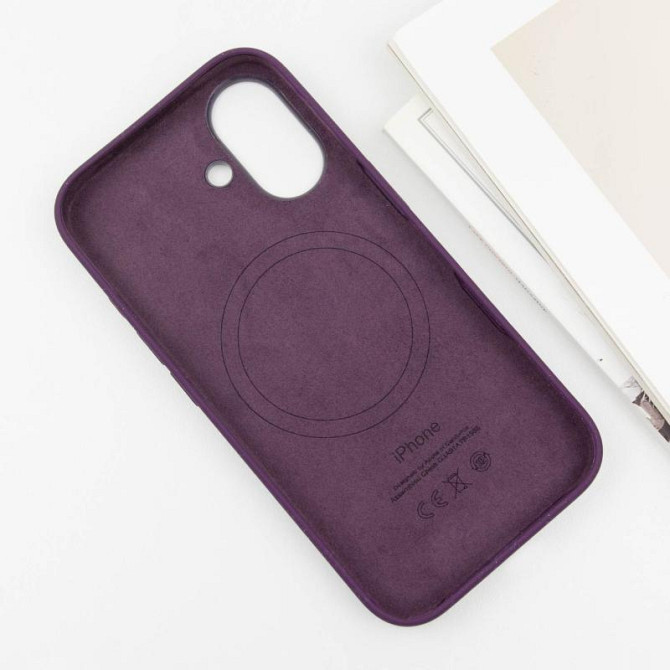 Уценка Чехол Silicone case (AAA) with Magsafe and Animation (button) для Apple iPhone 16 Plus (6.7") Херсон - photo 5