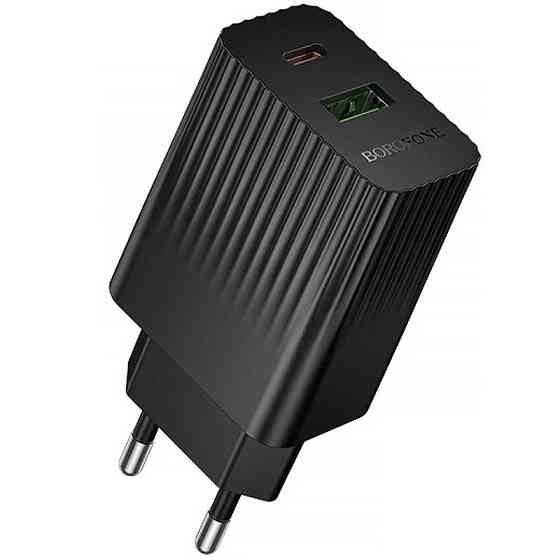 СЗУ Borofone BAS76A Source PD30W+QC3.0 (1USB-A/1C) Херсон