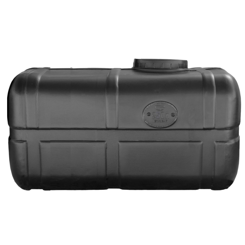 Бочка 250 л прямоугольная непищевая черная Київ - зображення 3