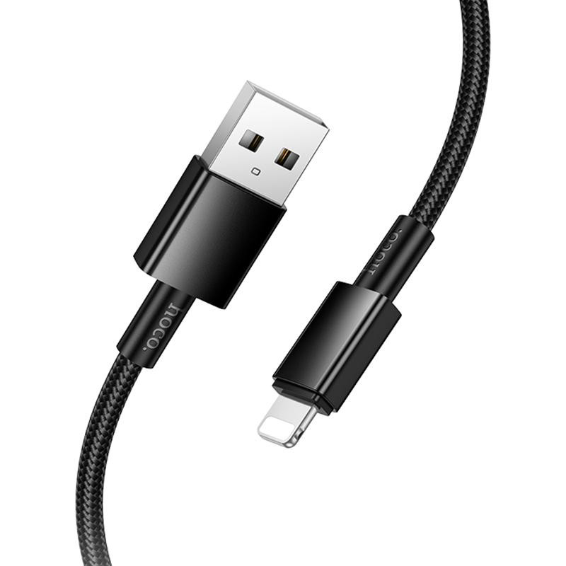 Дата кабель Hoco X119 Energy USB to Lightning 2.4A (1m) Херсон - зображення 3