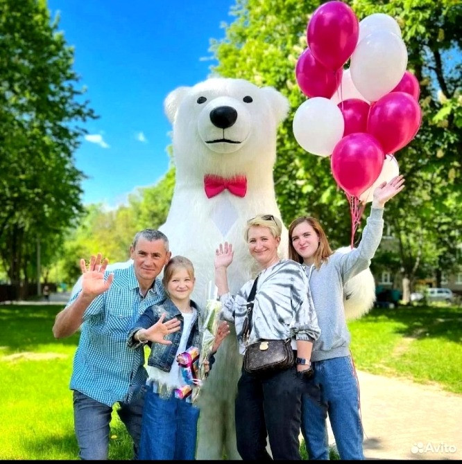 Білий ведмідь Бровари,Ірпінь,Буча,Обухів,Васильків,Бориспіль,Фастів,Біла Церква замовлення аниматор. Київ - зображення 4