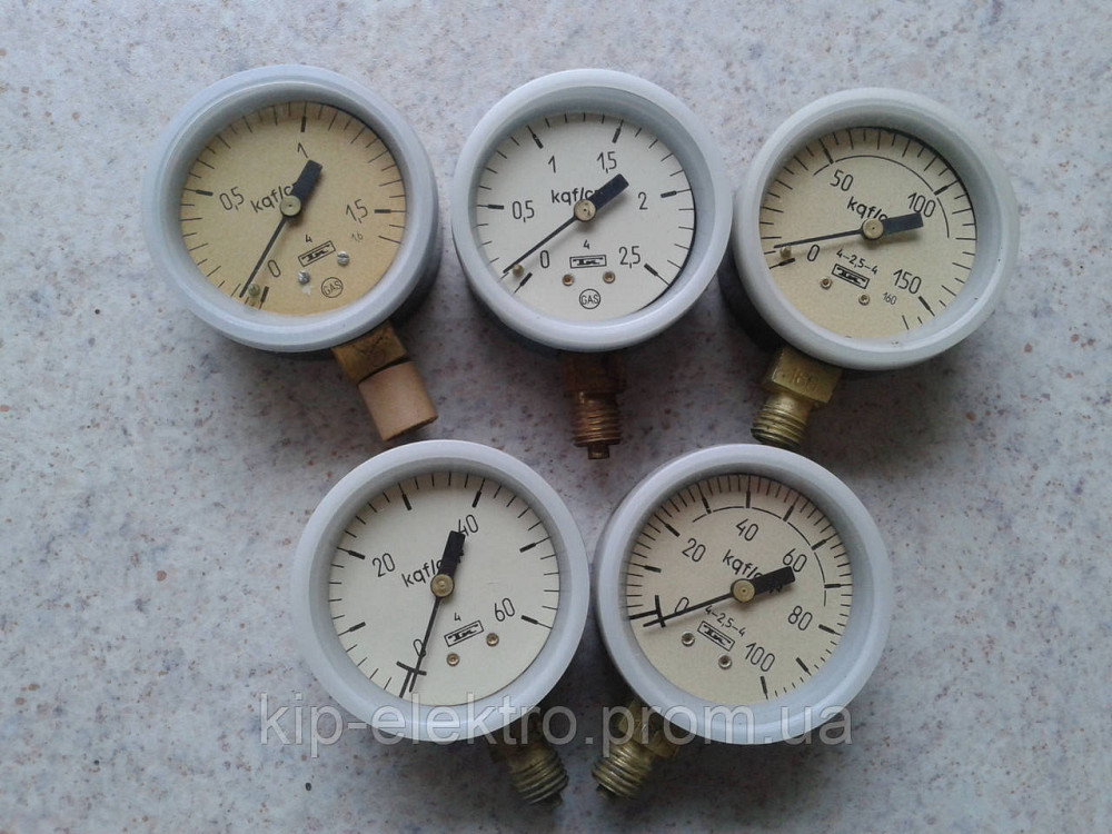 Манометр МТП-1М (МТП-1, МТП1М, МТП 1М, МТП) - радиальный штуцер (РШ) Київ - зображення 3