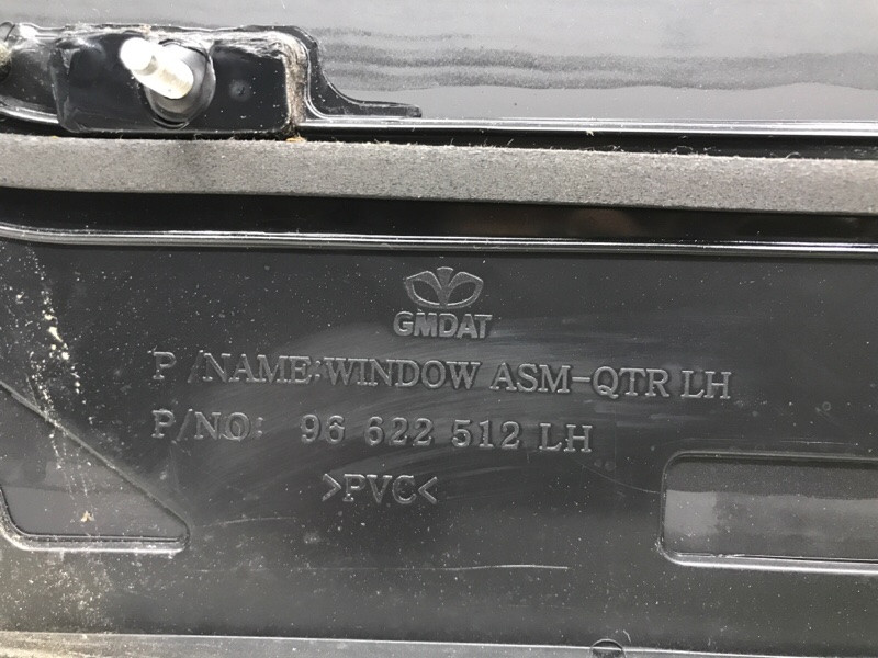 Стекло в кузов заднее левое Chevrolet Captiva C100 2.4 БЕНЗИН Z24SED 2006 (б/у) Киев - изображение 6