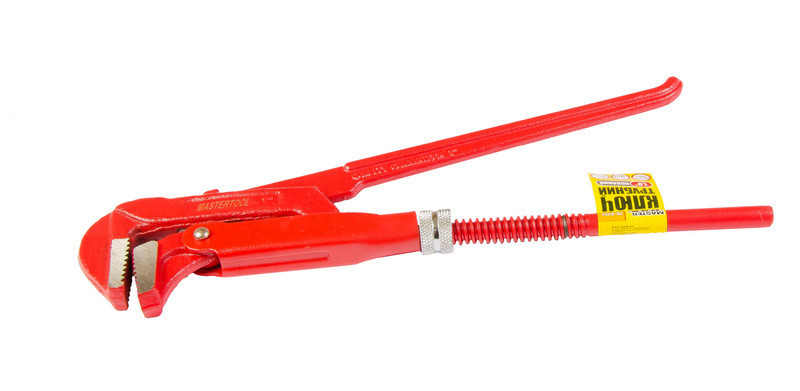 Ключ трубный MASTERTOOL 90° 1" кованый 76-0751 Харків - зображення 1