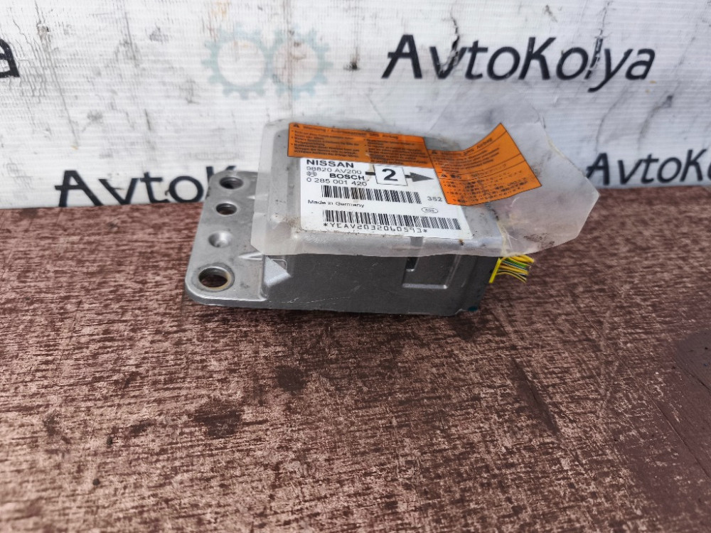 Блок управления AirBag Nissan Primera P12 2001-2007 (98820AV200) Ковель - изображение 2