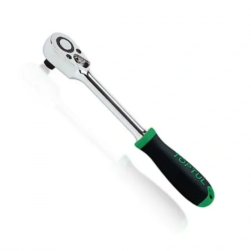 Трещотка 1/2" 72 зубца (резиновая ручка)  TOPTUL CJRM1626 Харків