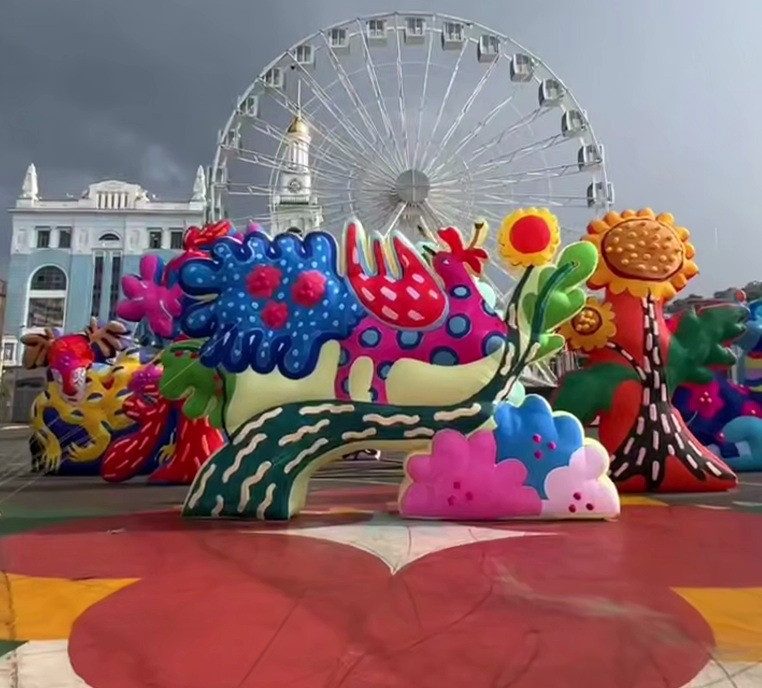 Декорации улиц надувные для оформления сцены, рекламы Київ - зображення 5