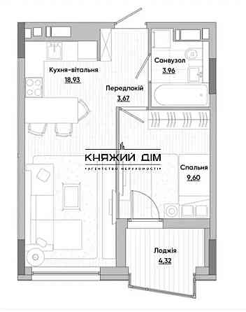 Продаж 1 кімнатної квартири ЖК Lucky Land біля ТРЦ Lavina Mall Київ