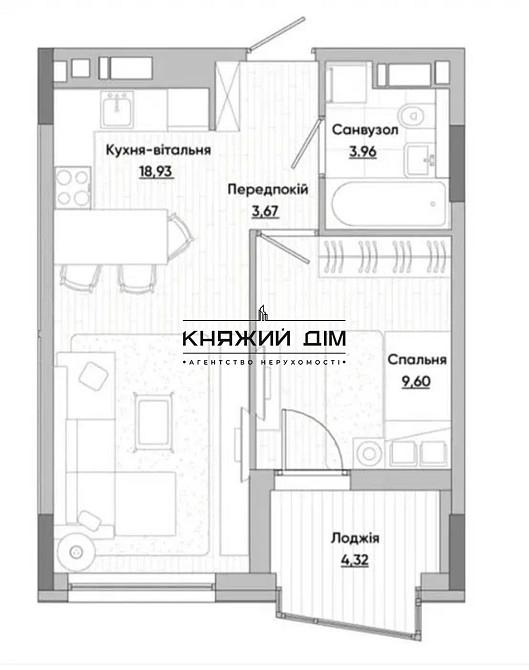 Продаж 1 кімнатної квартири ЖК Lucky Land біля ТРЦ Lavina Mall Киев - изображение 1