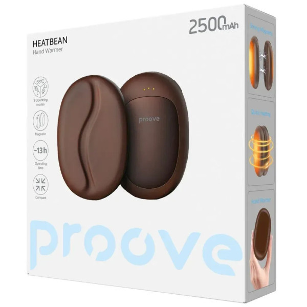 Грілка для рук Proove HeatBean Brown (HWHB00002010) (Код товару:42458) Харків - зображення 2
